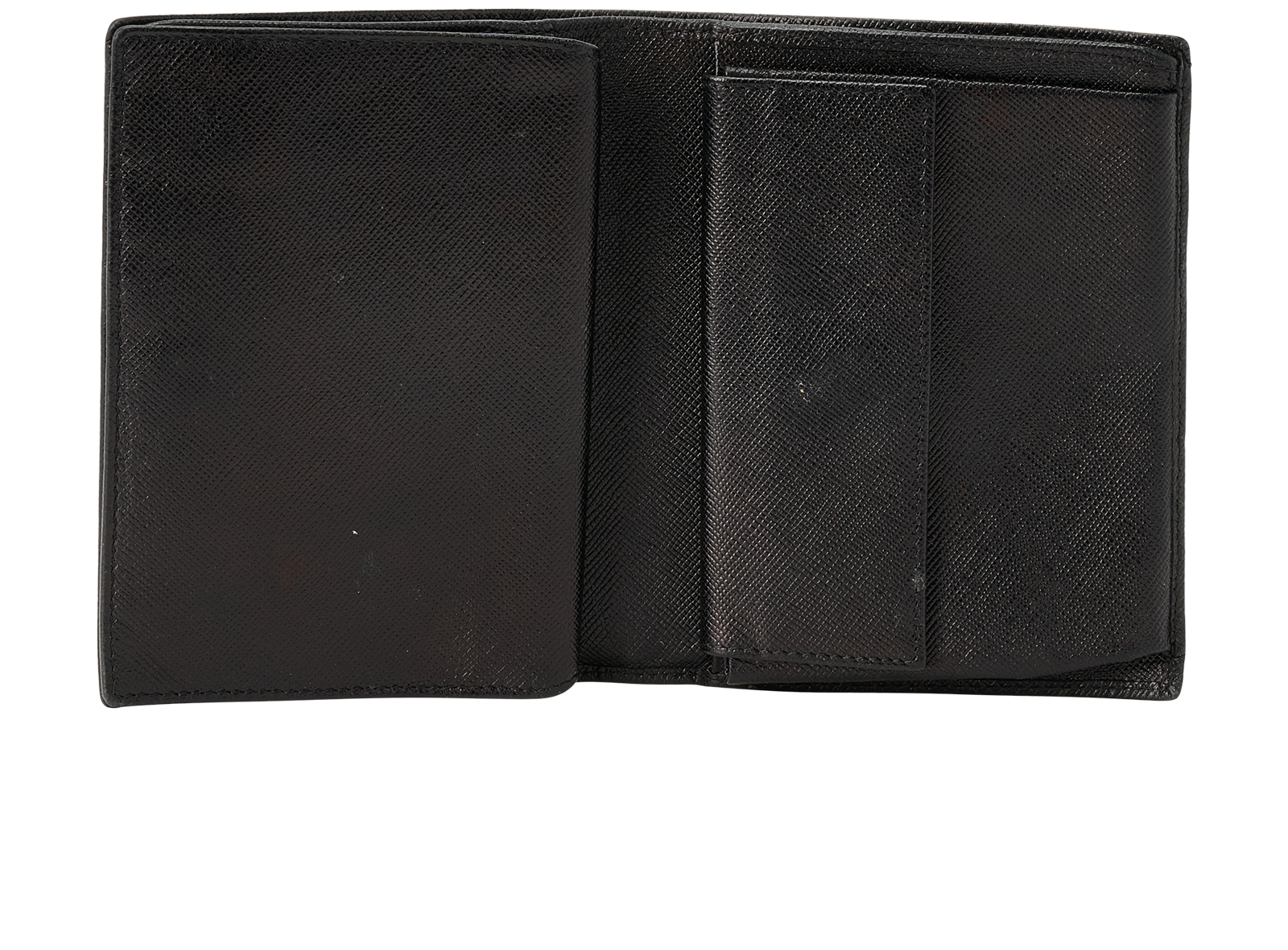 Prada Bifold Wallet, &pound;110, Accessories, Black, Leather, Other view